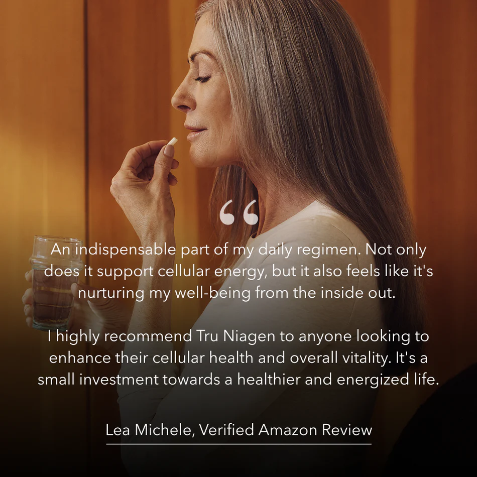 TRU NIAGEN Patented NAD+ Supplement for Anti Aging and Cell Regeneration